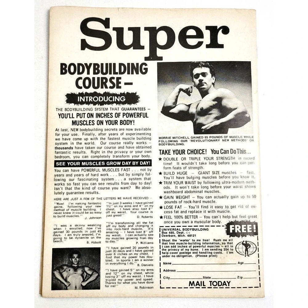 WRESTLING REVUE - DEC 1972 - JERRY BRISCO / DON CURTIS‎ / DOCTOR X